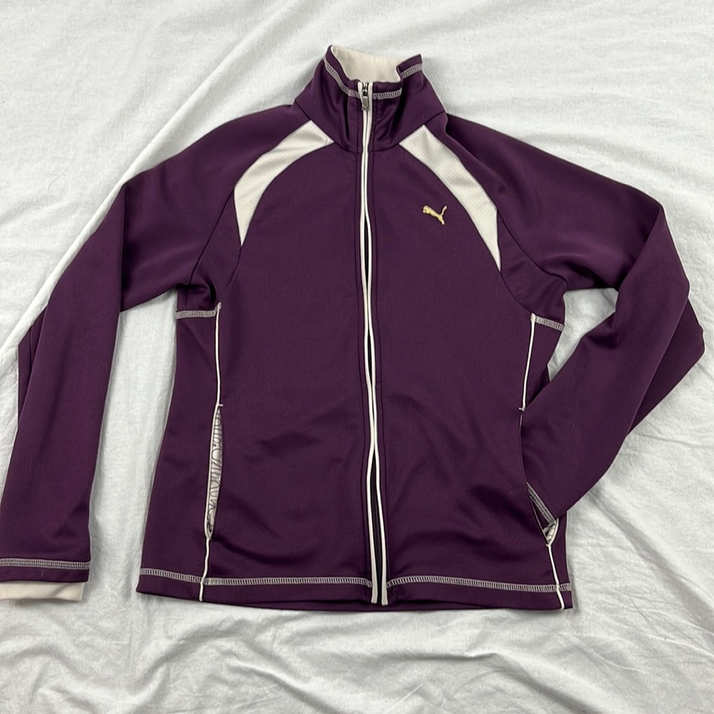 Puma Athleisure Athletic Jacket Size M